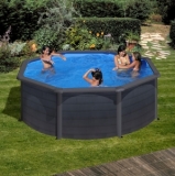 Dream-Pool-Granada-e-Kea-Piscine-fuori-terra-tonde-e-ovali-in-acciaio-e-PVC-con-decorazione-Grafite - Img 6